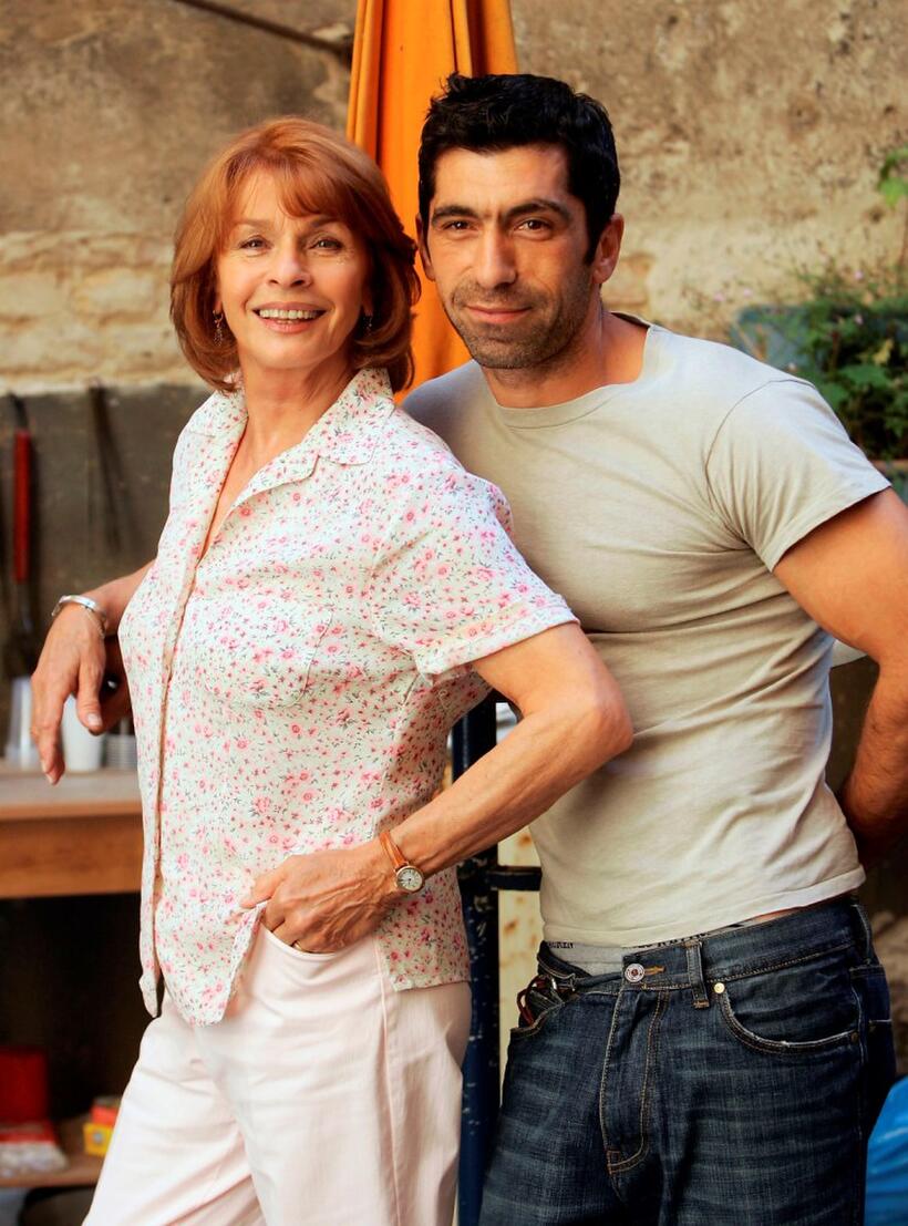 Senta Berger and Erdal Yildiz at the photocall of "Die Maenner Sind Alle Verbrecher."