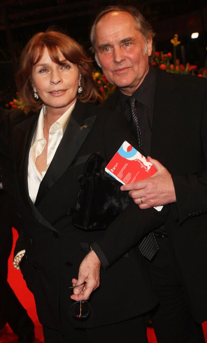 Senta Berger and Michael Verhoeven at the Opening Ceremony during the 58th Berlinale Film Festival.
