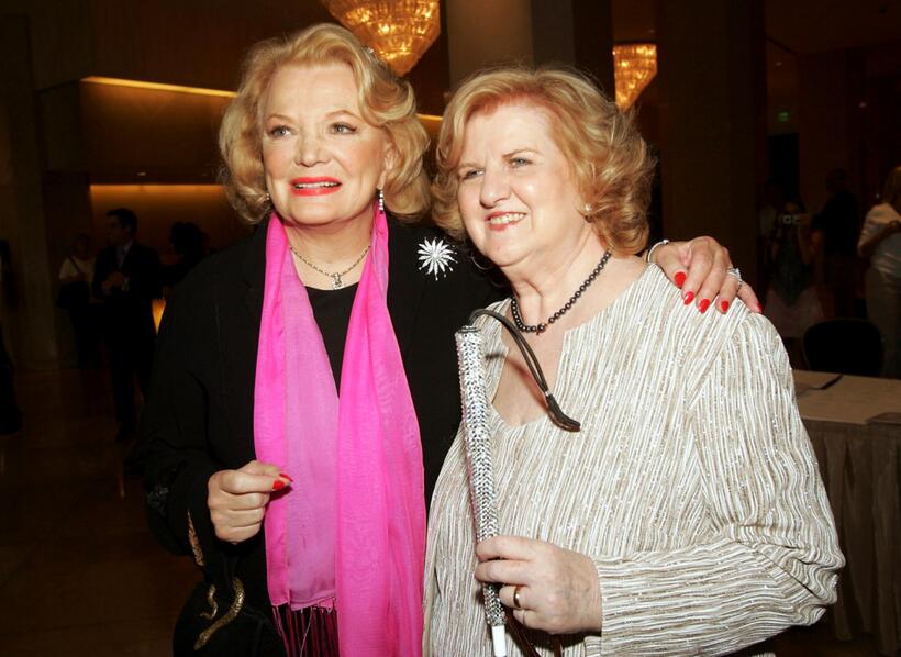 Gena Rowlands and Helen Harris at the 32nd Annual Vision Awards.