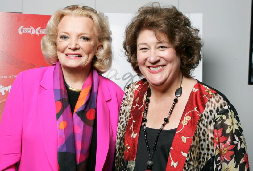 Gena Rowlands and Margo Martindale at the First Look Pictures premiere of "Paris, Je T'Aime" at French Film Festival.