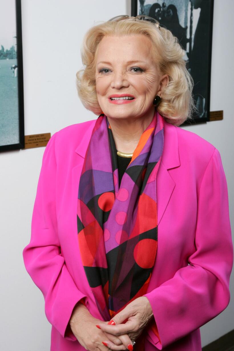 Gena Rowlands at the First Look Pictures premiere of "Paris, Je T'Aime" at French Film Festival.