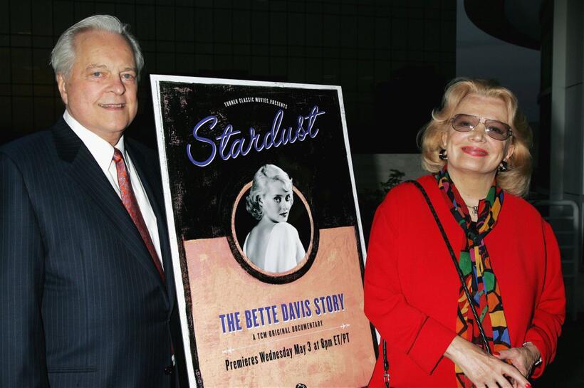 Gena Rowlands and Robert Osborne at the screening of TCM's documentary "Stardust".