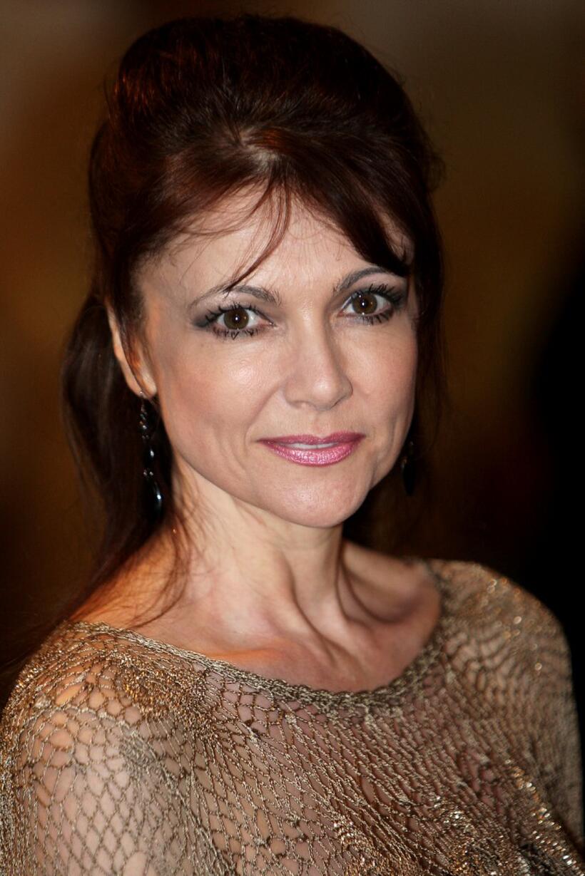 Emma Samms at the UK premiere of "Fools Gold."