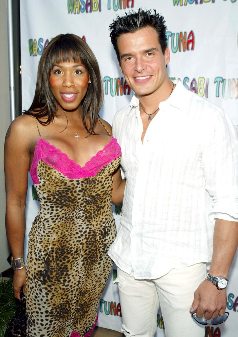 Brown Sugar and Antonio Sabato, Jr. at the premiere of "Wasabi Tuna."