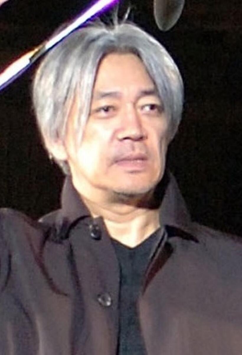 Ryuichi Sakamoto at the Kyoto leg of the Live Earth series of concerts.