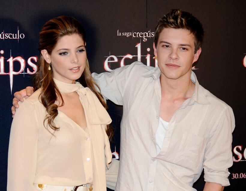 Ashley Greene and Xavier Samuel at the photocall of "The Twilight Saga: Eclipse."