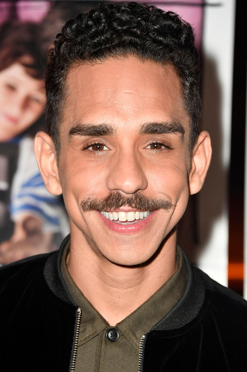 Ray Santiago at the premiere of "Social Animals" in Los Angeles.