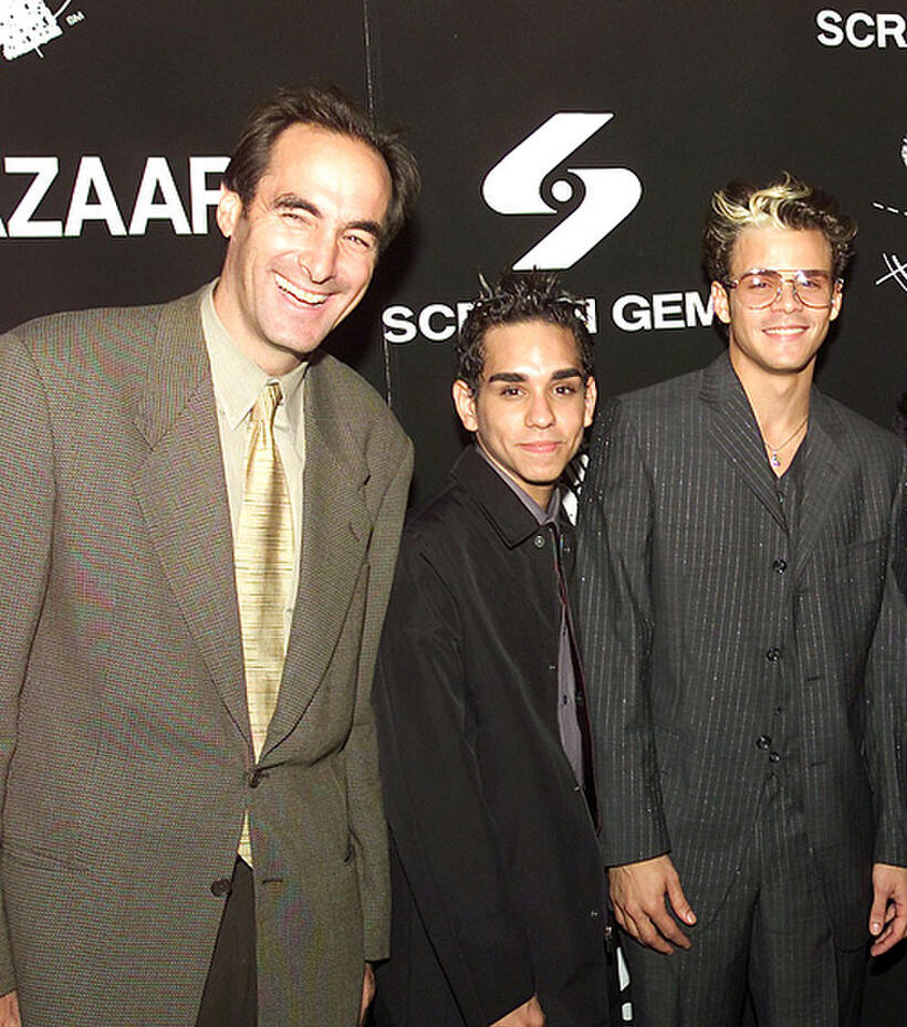 CEO Of Rainbow Programming Josh Sapan, Ray Santiago and Santiago Douglas at the premiere of "Girlfight."