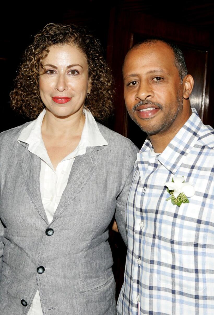 Ruben Santiago-Hudson and Roma Maffia at the 31st Humanitas Prize ceremony.