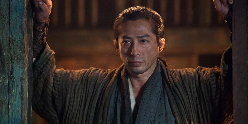 Hiroyuki Sanada in "47 Ronin."