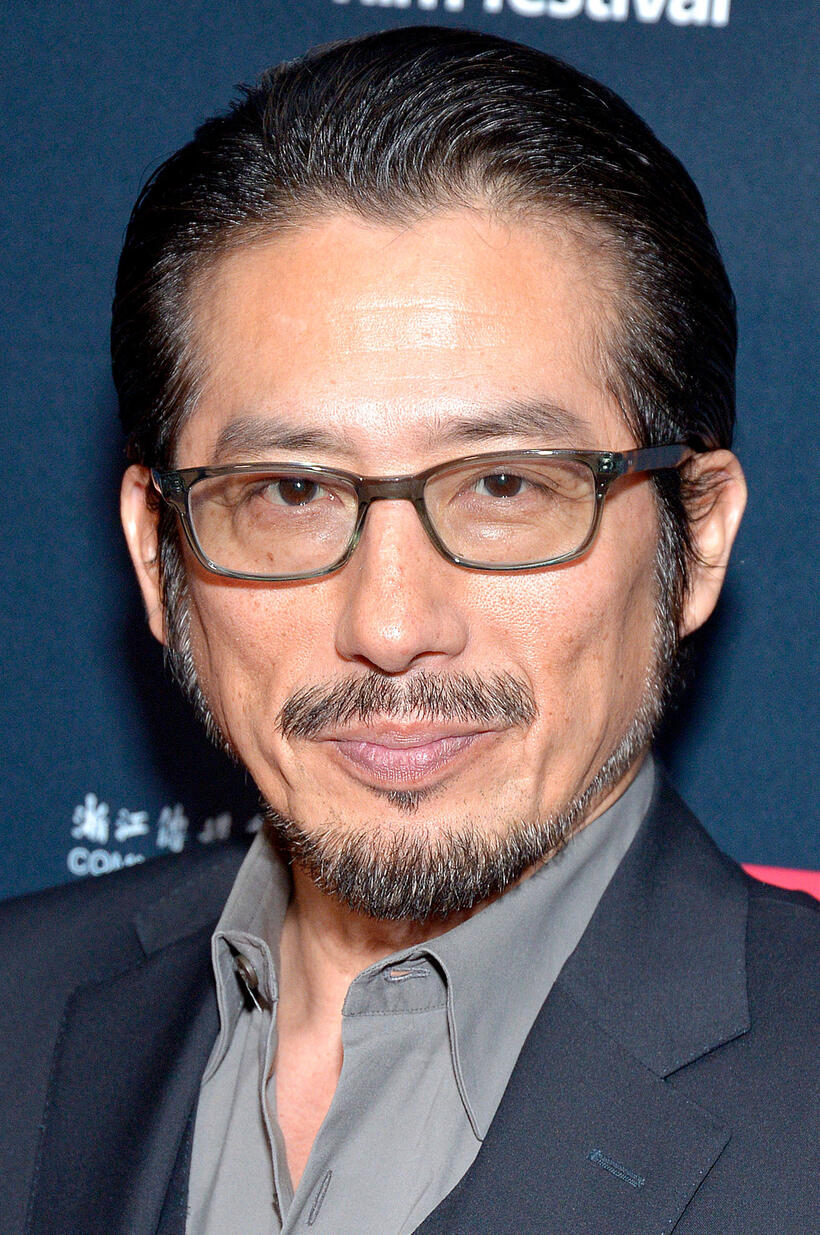 Hiroyuki Sanada at the opening night premiere of "Just Mercy" at the 5th annual Asian World Film Festival in Culver City, California.