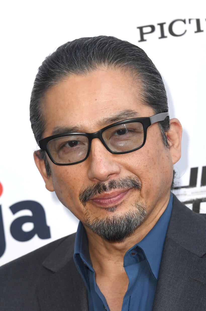 Hiroyuki Sanada at the Japanese American Cultural & Community Center in Los Angeles.