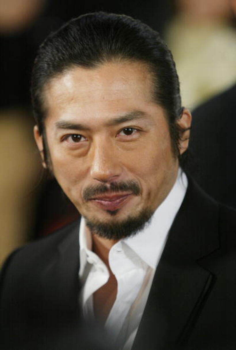 Hiroyuki Sanada at the L.A. premiere of "The Last Samurai."