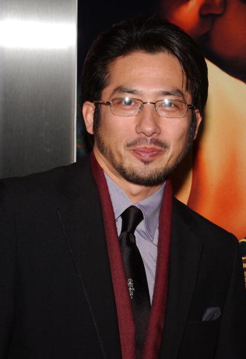 Hiroyuki Sanada at the N.Y. premiere of "The White Countess."