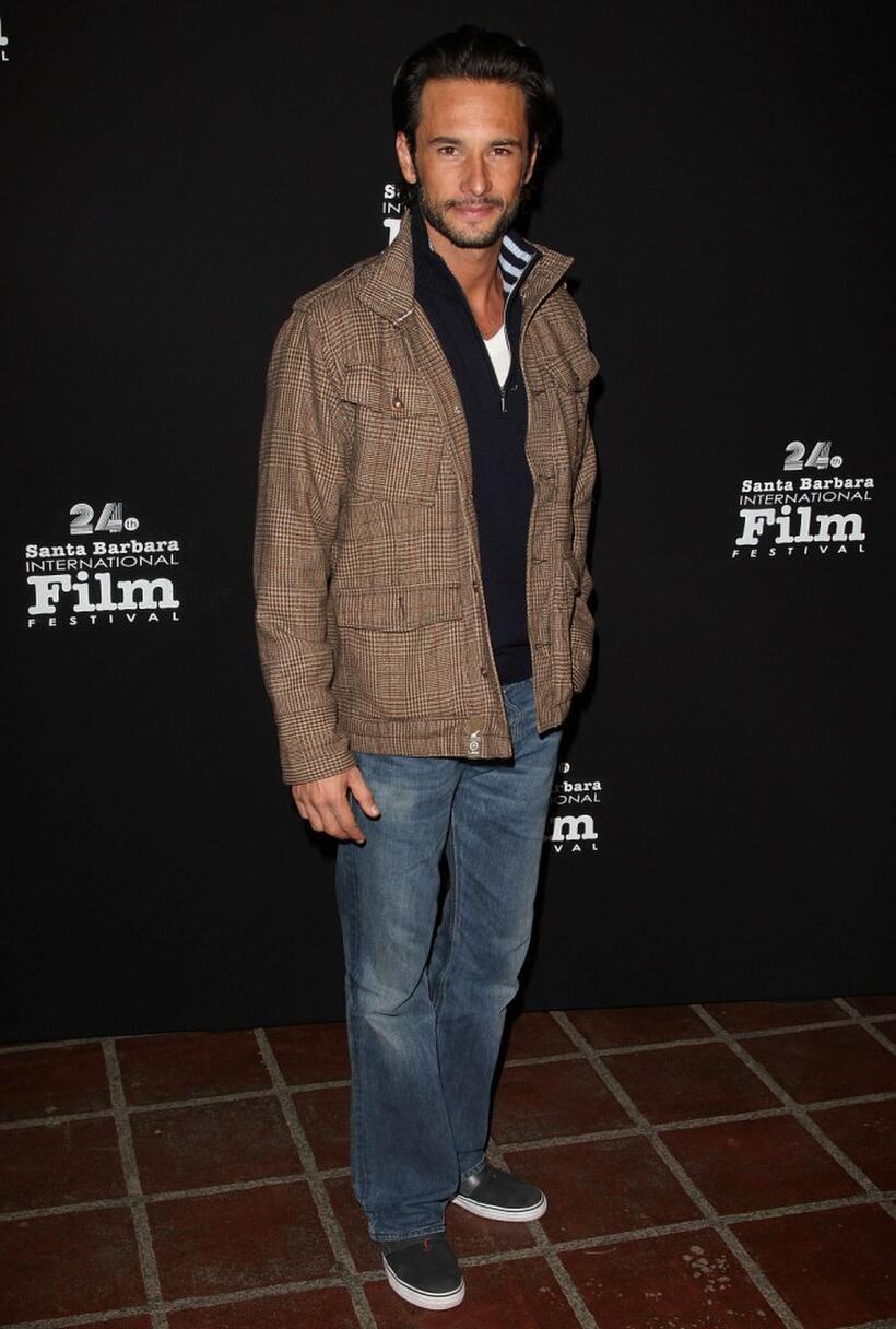 Rodrigo Santoro at the 24th Annual Santa Barbara Film Festival opening night screening of "Nothing But The Truth."