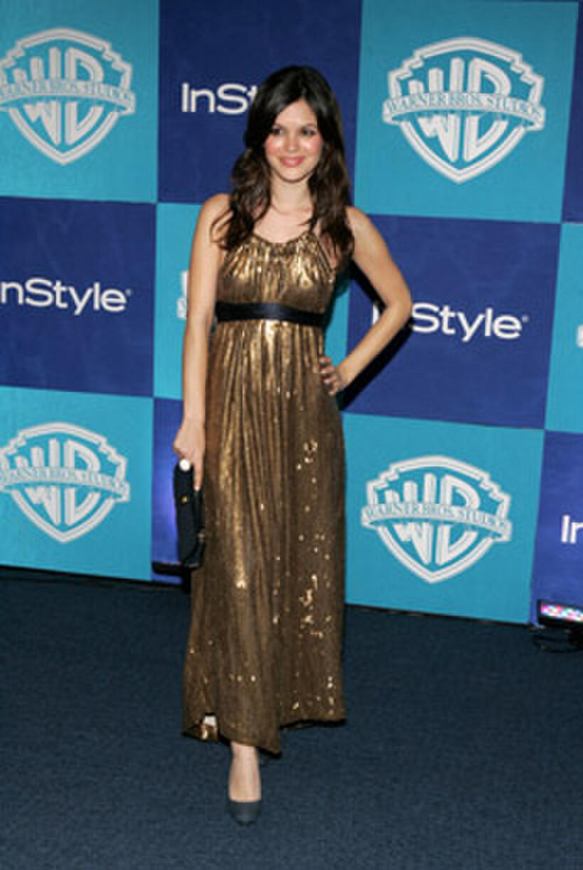 Rachel Bilson at the Warner Bros./InStyle Golden Globe after party in Beverly Hills.