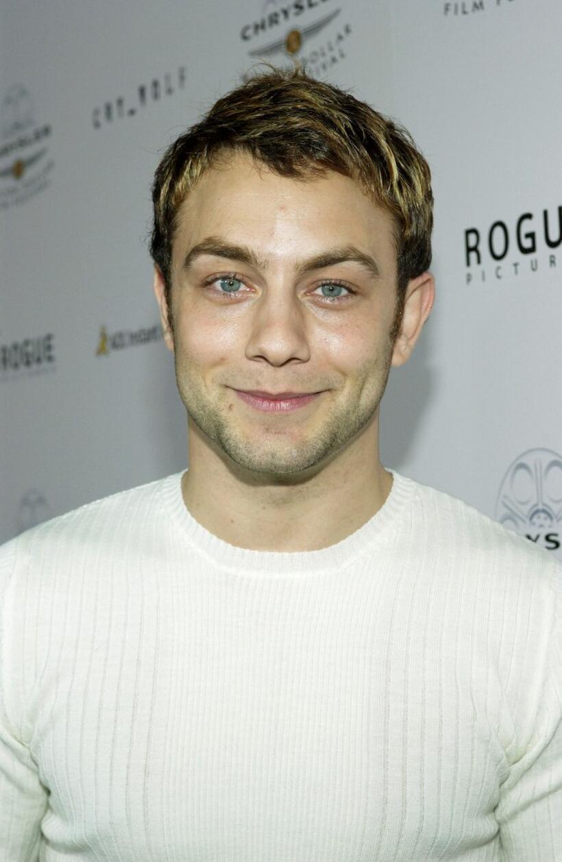 Jonathan Sadowski at the premiere of "Cry Wolf."