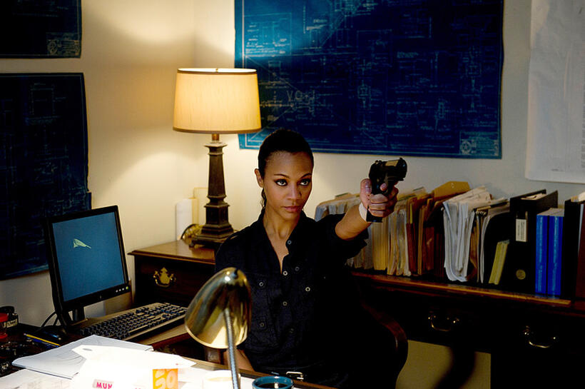 Zoe Saldana as Cataleya in "Colombiana."