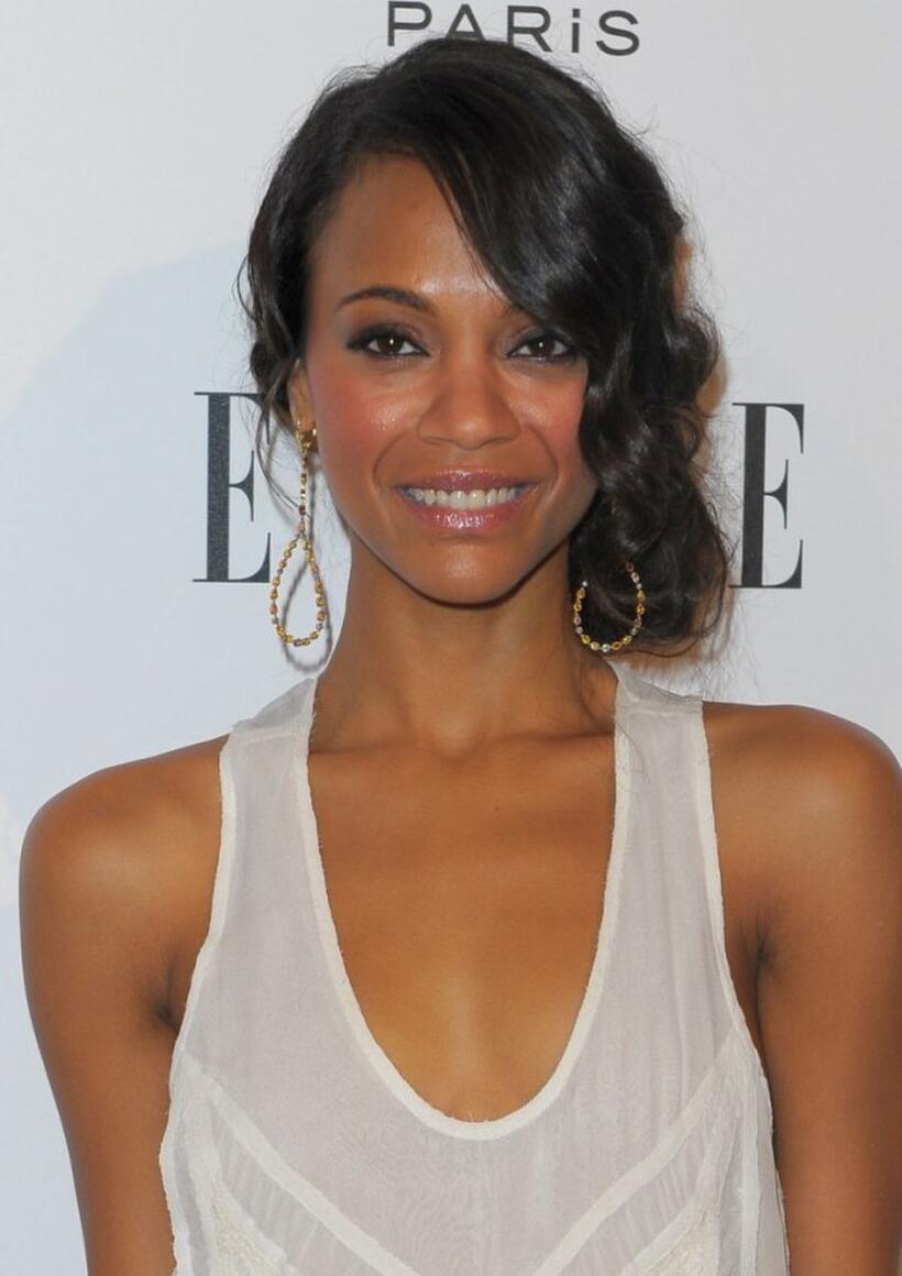 Zoe Saldana at the 16th Annual ELLE Women in Hollywood Tribute.