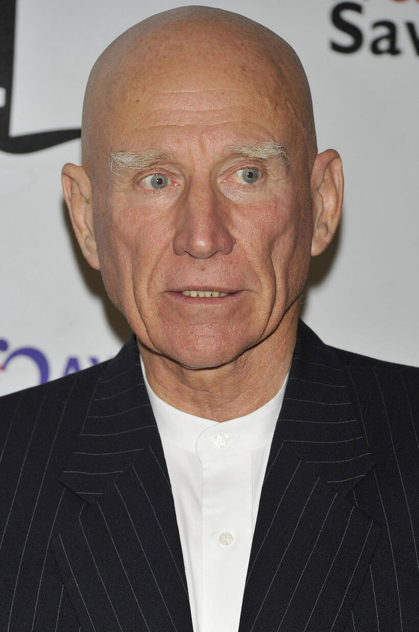 Sebastiao Salgado at the Save The Children Awards Ceremony in Madrid.