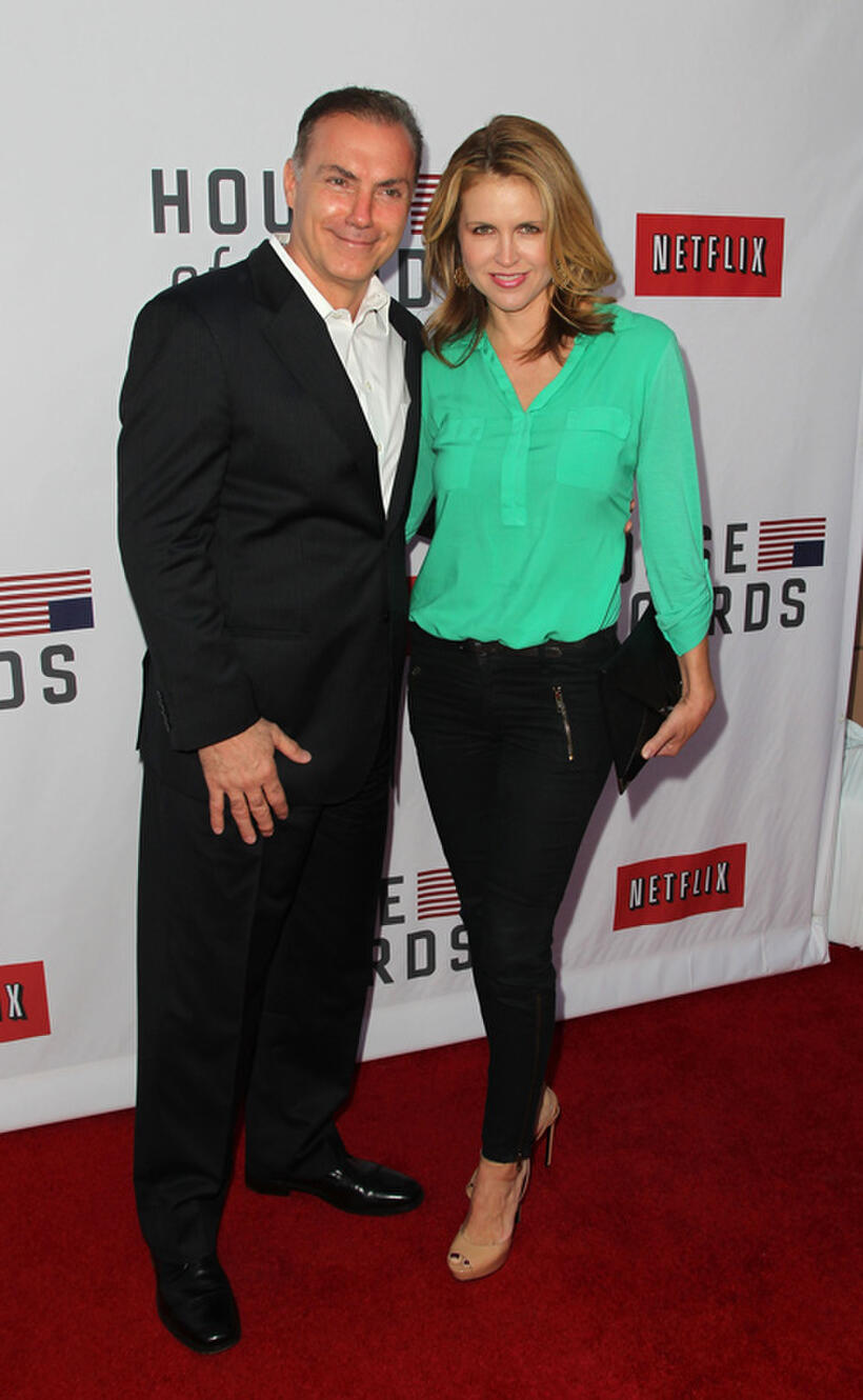 Al Sapienza and Laurie Fortier at the Netflix's "House of Cards" for Your Consideration Q&A Event in California.