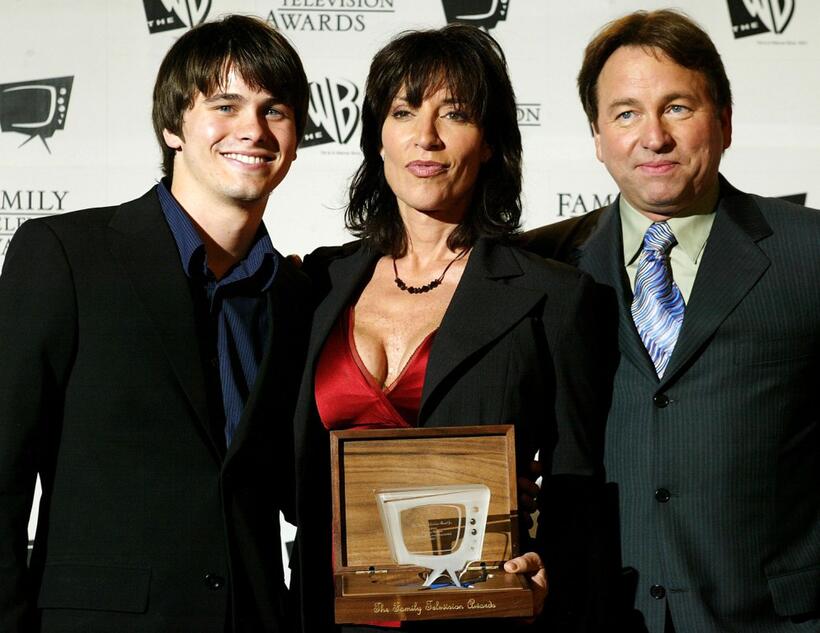 Katey Sagal, John Ritter and son Jason Ritter at the 5th Annual Family Television Awards.