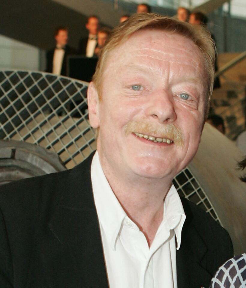 Otto Sander at the opening of Sarah Wiener restaurant.