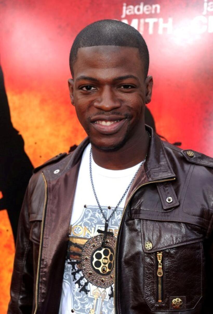 Cedric Sanders at the after party of the premiere of "The Karate Kid."