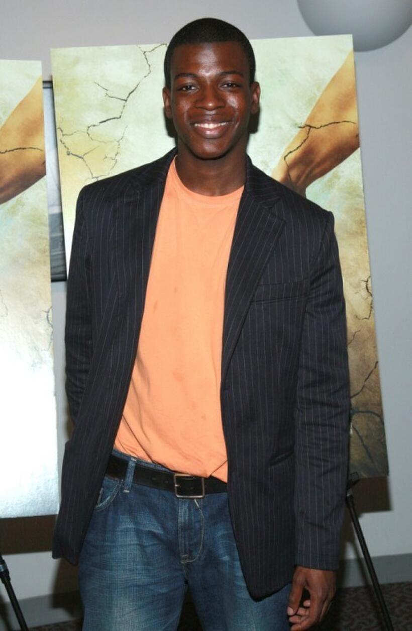 Cedric Sanders at the premiere of "The Ten."