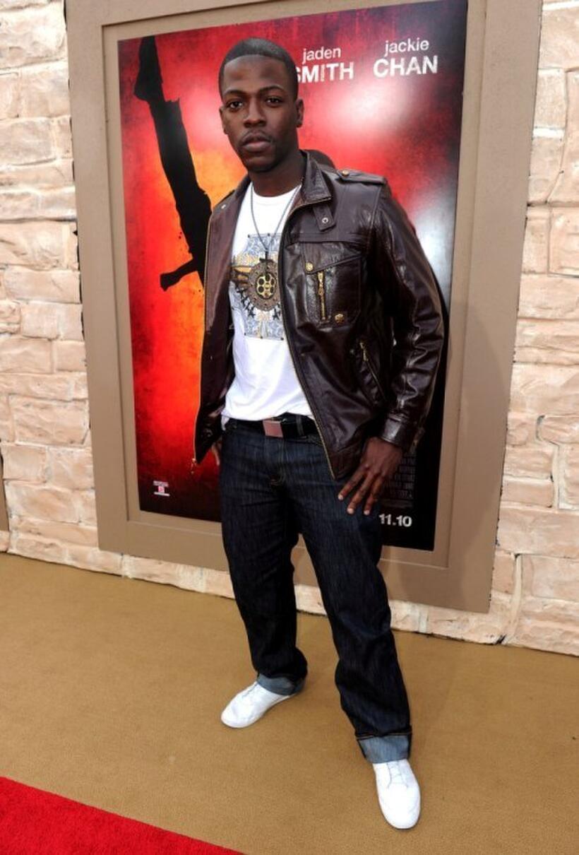 Cedric Sanders at the after party of the premiere of "The Karate Kid."
