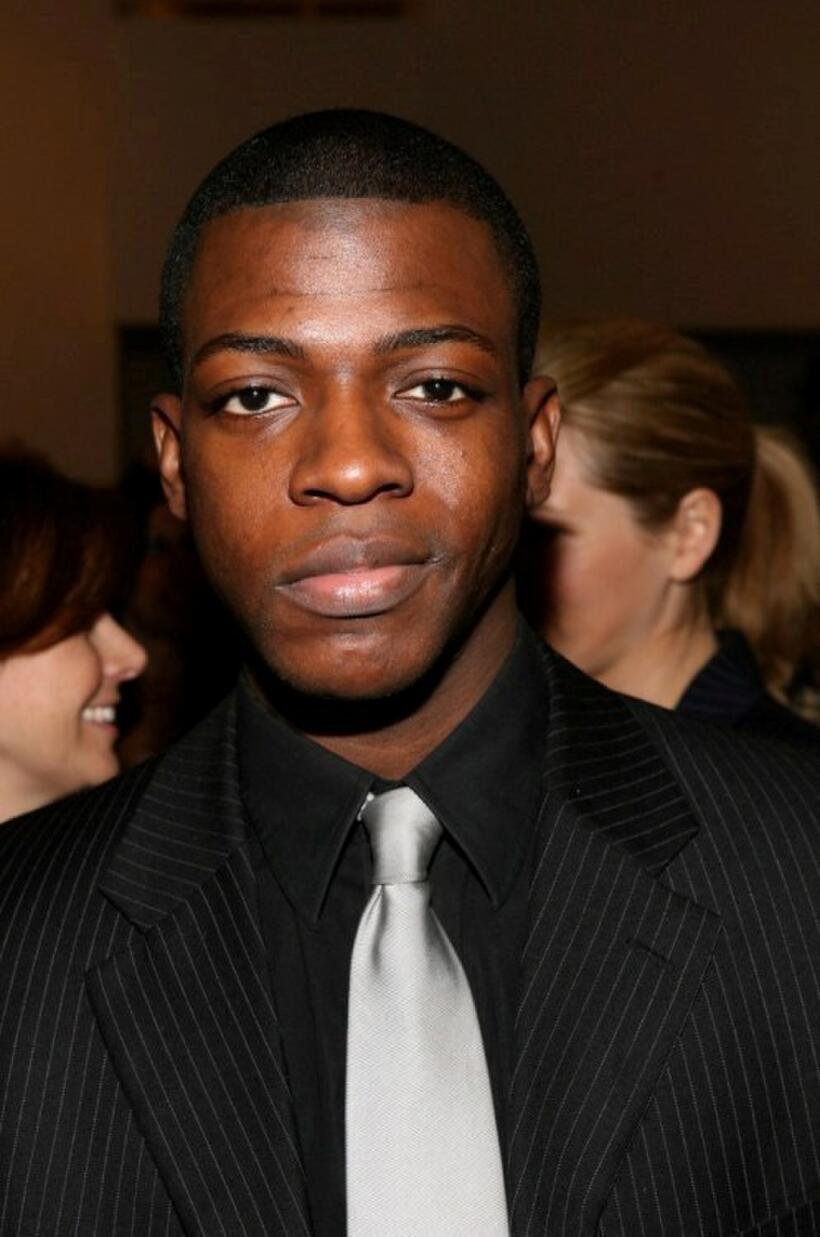 Cedric Sanders at the Gagosian Gallery Opening Reception For Julian Schnabel.