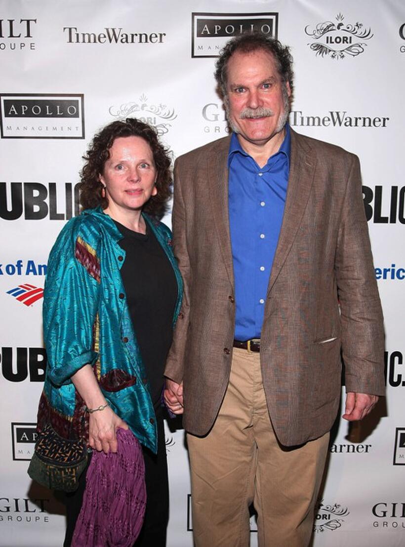 Mary Ann Plunkett and Jay O. Sanders at the 2009 Shakespeare in the Park opening night performance of "Twelfth Night."