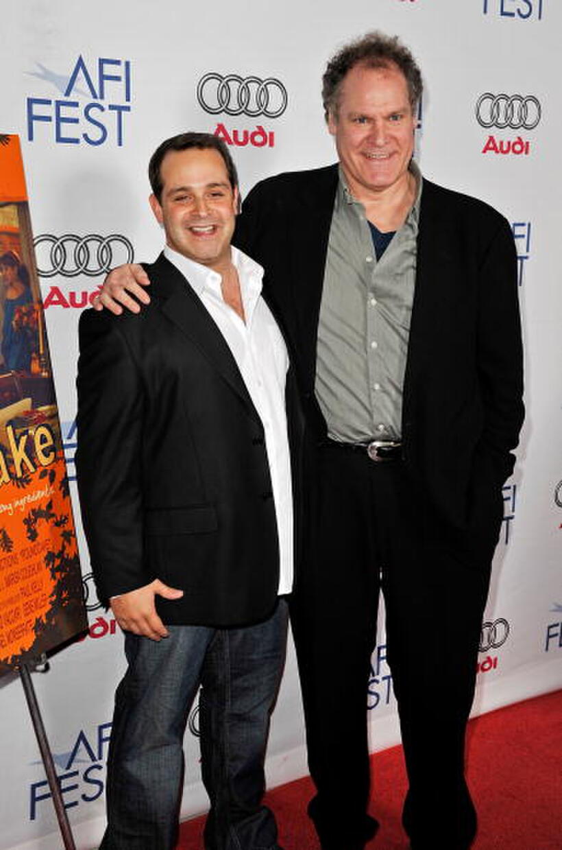 Director Rafael Monserrate and Jay O. Sanders at the 2008 AFI FEST.