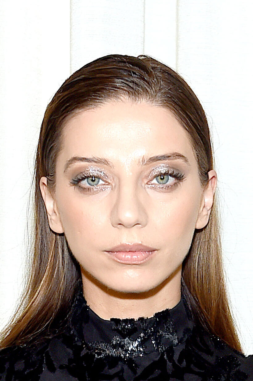 Angela Sarafyan at the Christian Siriano show during 2020 NYFW in New York City.