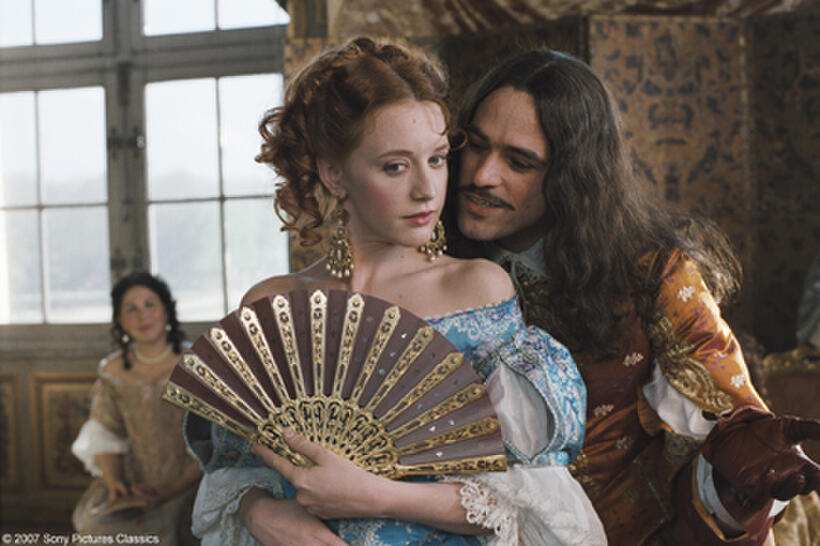 Ludivine Sagnier and Romain Duris in "Molière."