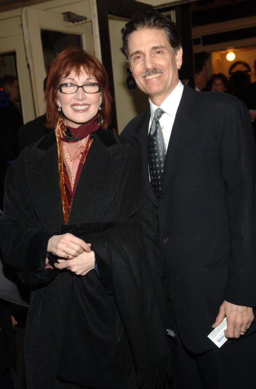 Chris Sarandon and Joana Sarandon at the opening of "Awake And Sing".