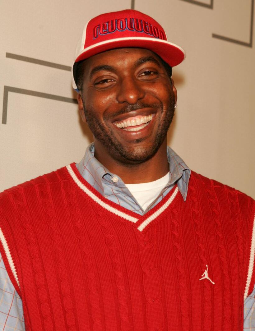 John Salley at the Play Station Portable Fashion and Technology show.