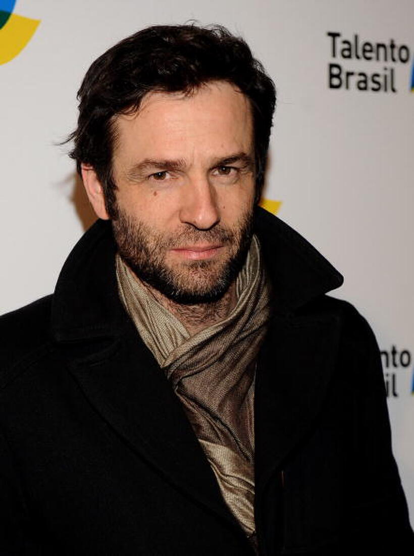 Gustavo Salmeron at the "Talento Brasil" opening party at Circulo Bellas Artes.