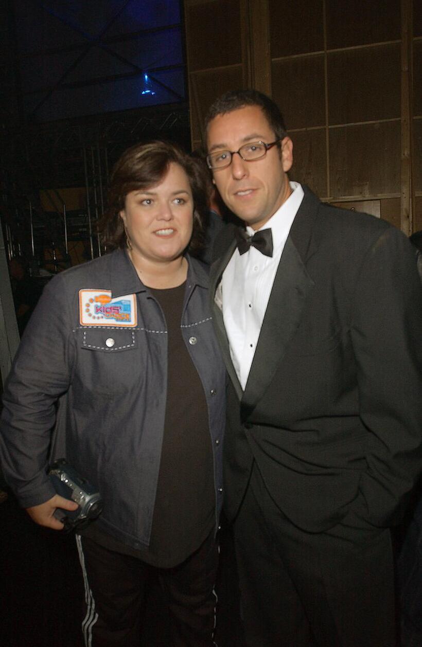 Rosie and Adam Sandler at the Nickelodeon 15th Annual Kids Choice Awards.