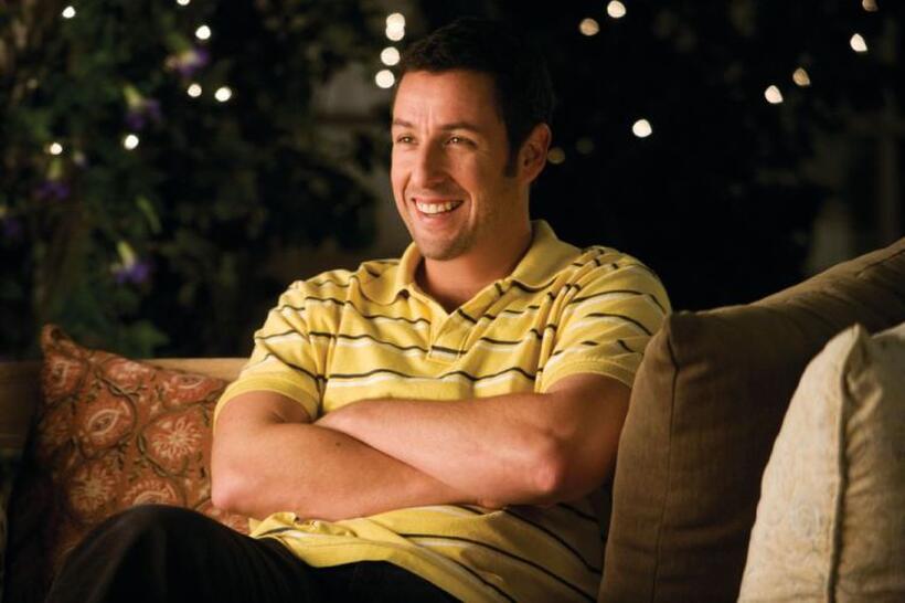 Adam Sandler as George in "Funny People."