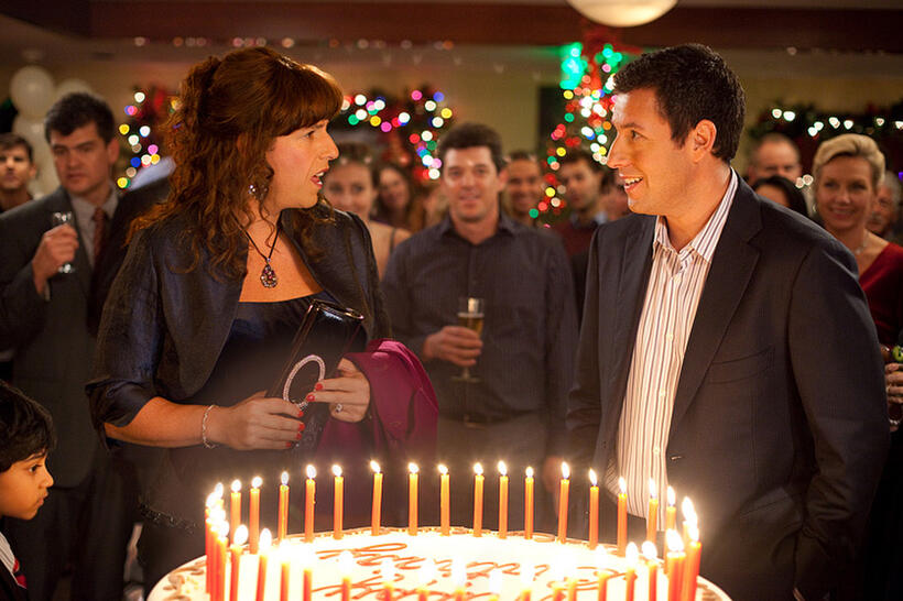Adam Sandler as Jill and Adam Sandler as Jack in "Jack and Jill."