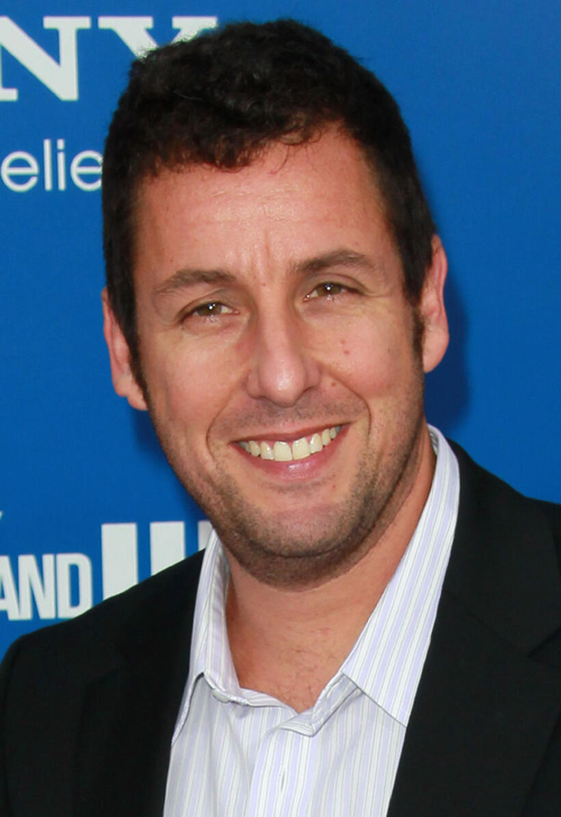 Adam Sandler at the California premiere of "Jack and Jill."