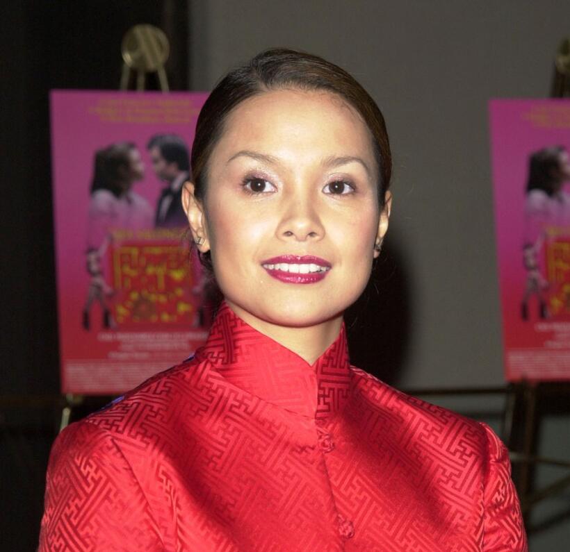 Lea Salonga at the after party of the Broadway opening of "Flower Drum Song."