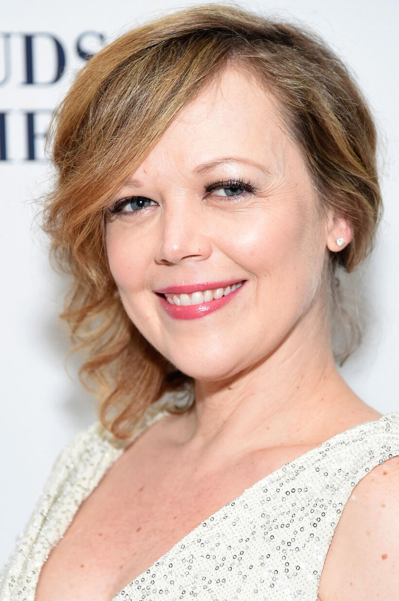 Emily Bergl at the "Sunday In The Park With George" Broadway opening night in New York City.