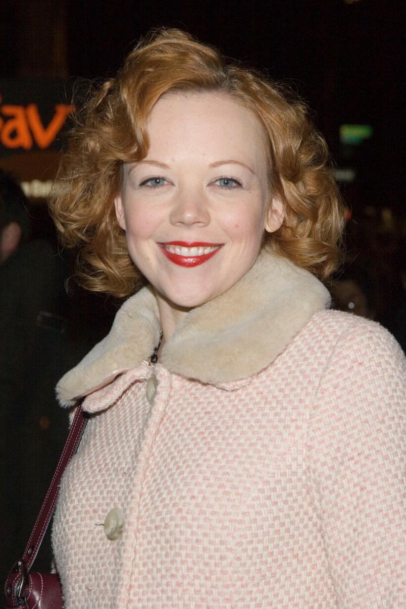 Emily Bergl at the opening of "Mr. Marmalade."