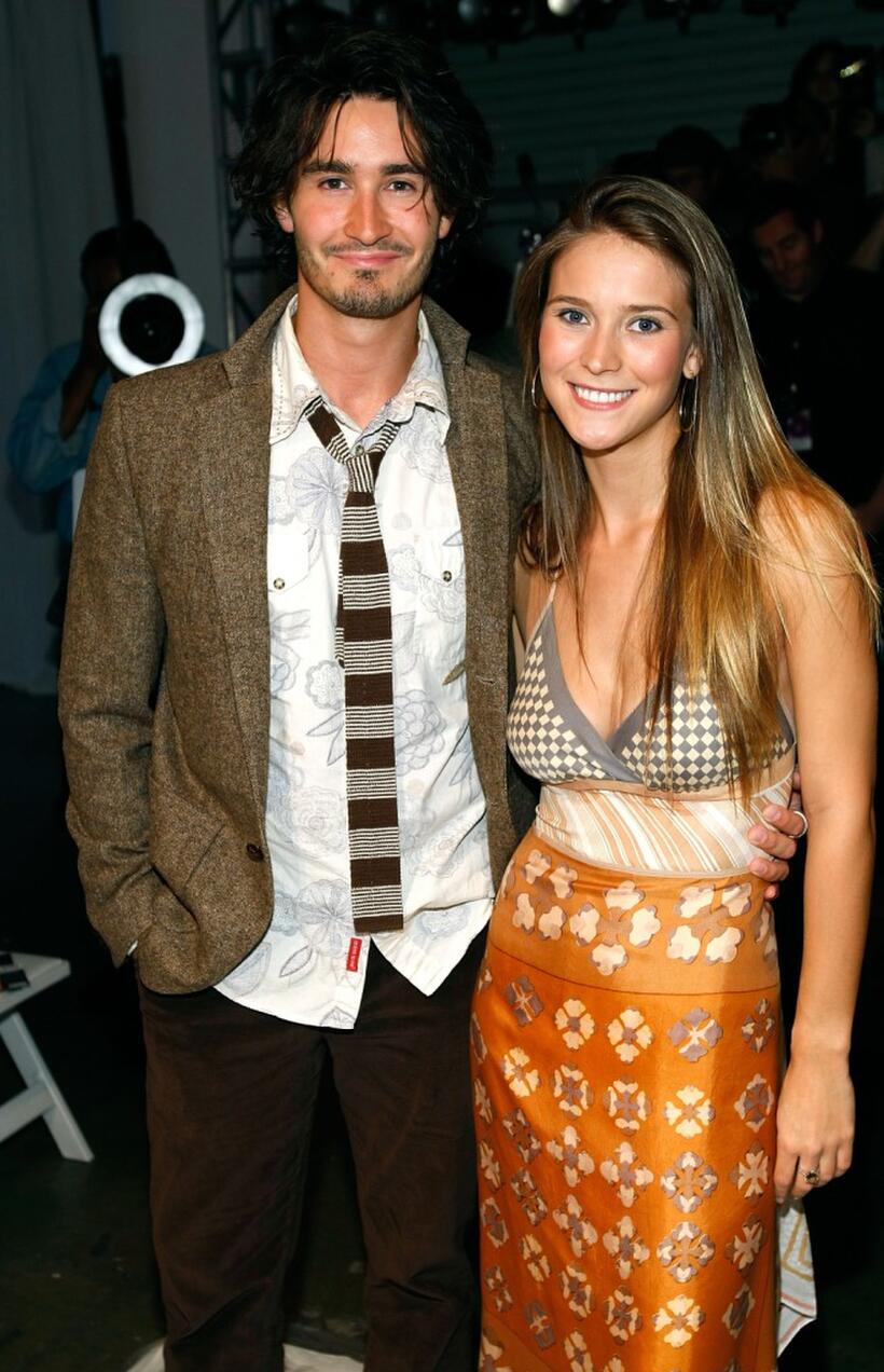 Rik Young and Charlotte Salt at the Candice Held Spring 2008 fashion show during the Mercedes-Benz Fashion Week.
