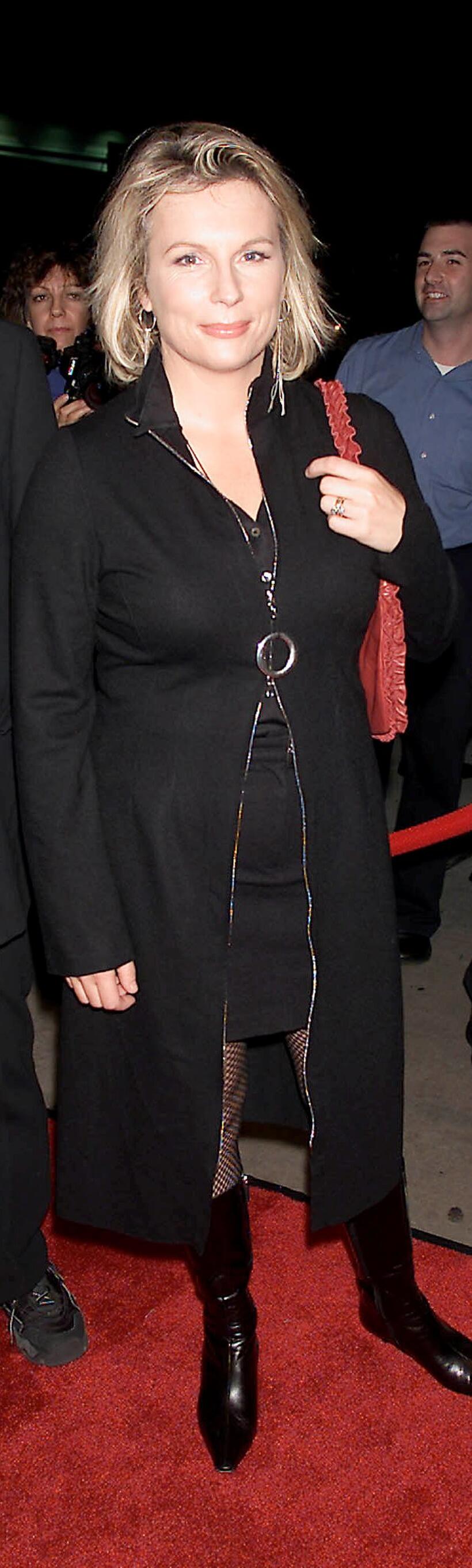 Jennifer Saunders at the premiere of "Absolutely Fabulous."