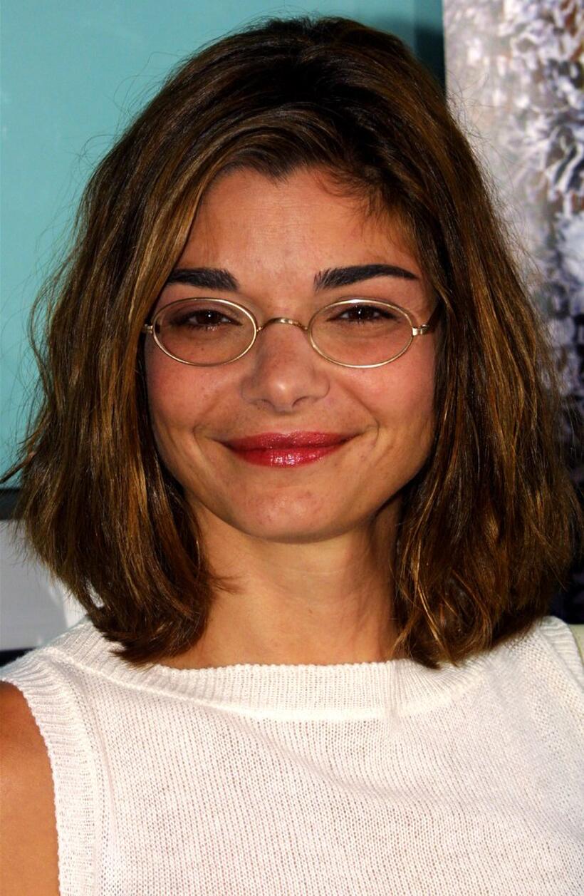 Laura San Giacomob at the premiere of "Dickie Roberts" at the Cinerama Dome.