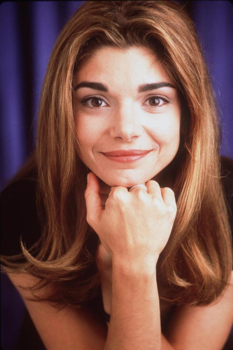 Laura San Giacomob at the show "Just Shoot Me".