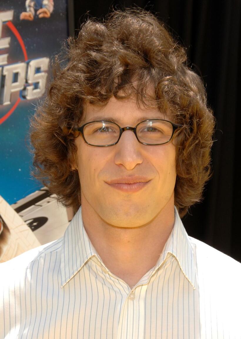Andy Samberg at the premiere of "Space Chimps."